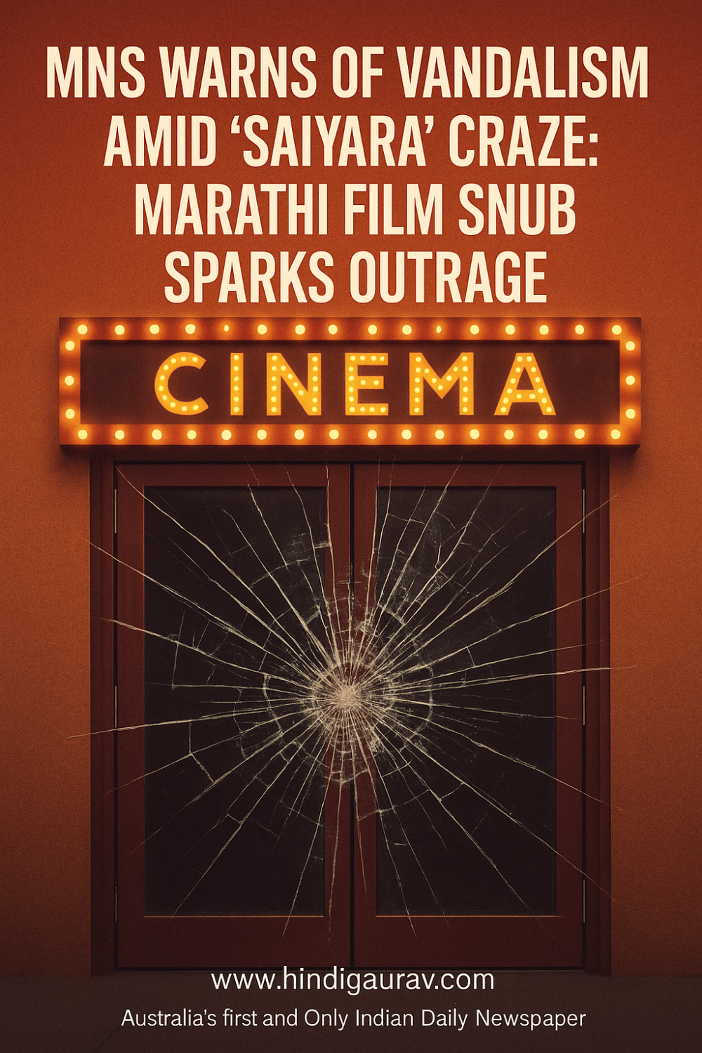 मल्टीप्लेक्स के शीशे टूटेंगे: 'सैयारा' की चमक में क्यों उबाल पर आई MNS, मराठी फिल्मों को लेकर दी खुली चेतावनी