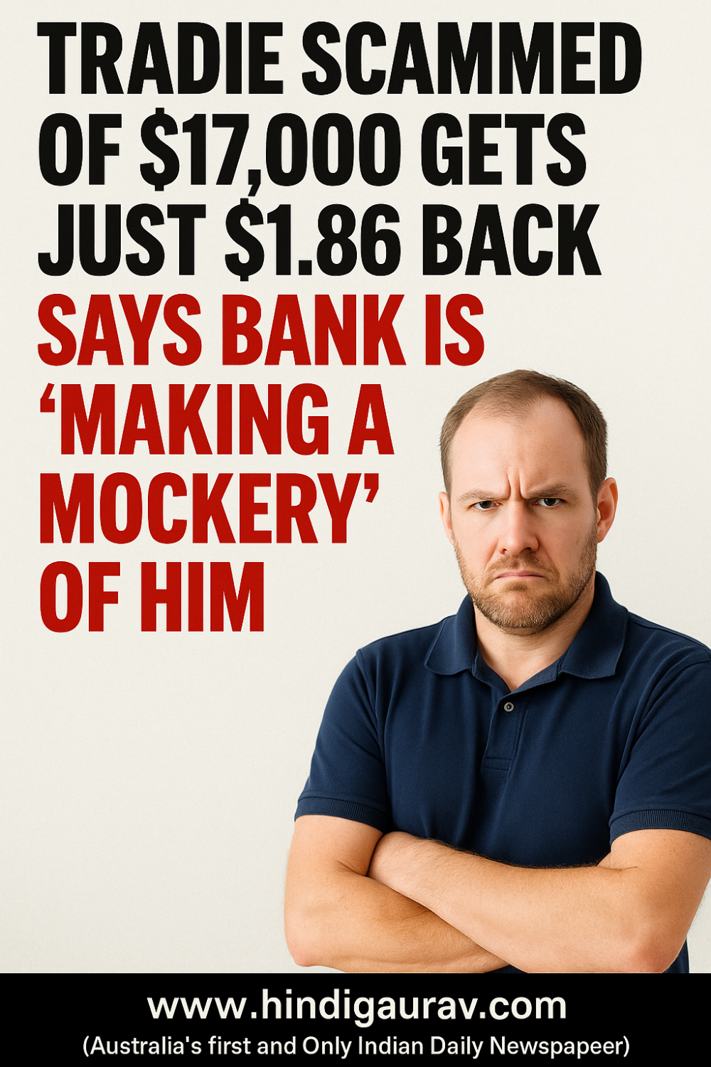 ट्रेडी से हुआ 17,000 डॉलर का फ्रॉड, बैंक ने लौटाए सिर्फ $1.86 – पीड़ित बोला: ‘मज़ाक बना दिया है’