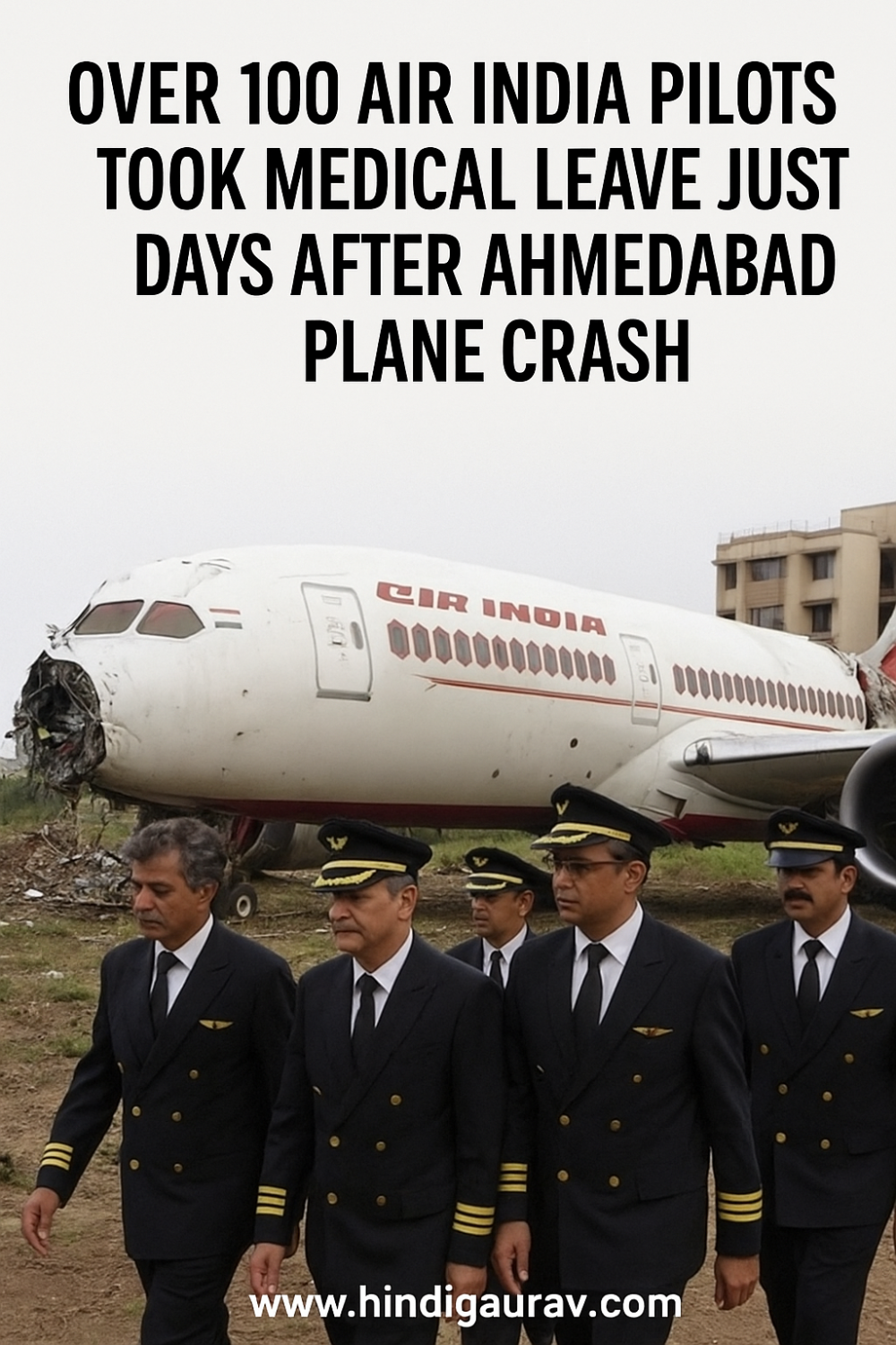 एयर इंडिया हादसे के बाद 112 पायलटों ने ली मेडिकल छुट्टी, संसद में हुआ बड़ा खुलासा