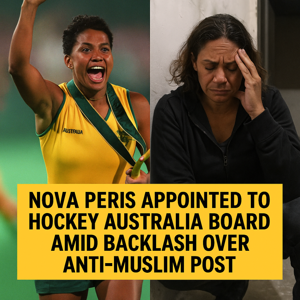 हॉकी ऑस्ट्रेलिया निदेशक बनी नोवा पेरिस, मुस्लिम विरोधी टिप्पणी से विवाद में घिरीं