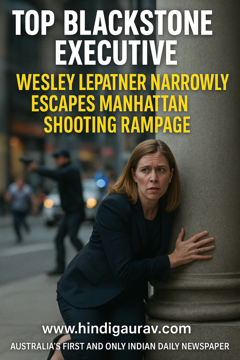 मैनहट्टन गोलीबारी में बाल-बाल बचीं Blackstone की टॉप महिला CEO वेस्ली लेपैटनर