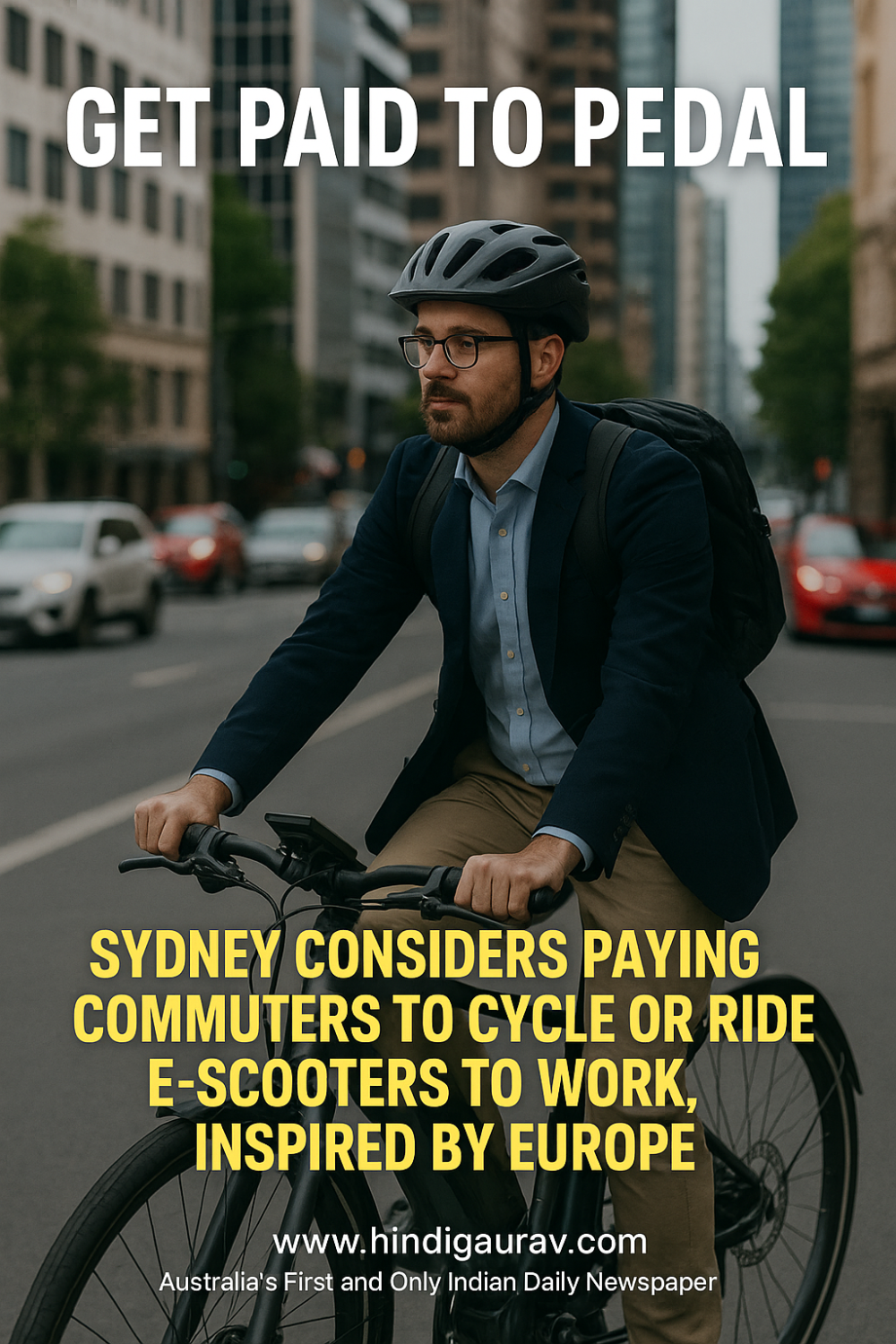 शहर की ज़िंदगी: अब काम पर जाने के लिए साइकल चलाने पर मिल सकती है सैलरी, फ्रांस और नीदरलैंड के बाद सिडनी की तैयारी