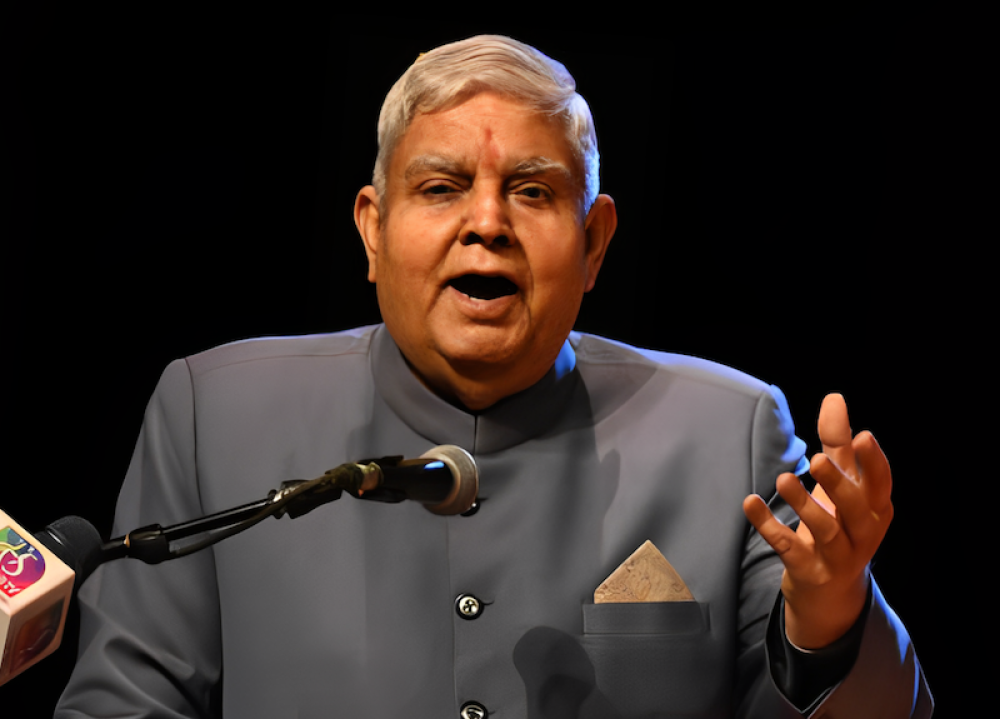 जगदीप धनखड़ ने उपराष्ट्रपति पद से इस्तीफा दिया, स्वास्थ्य कारणों का हवाला