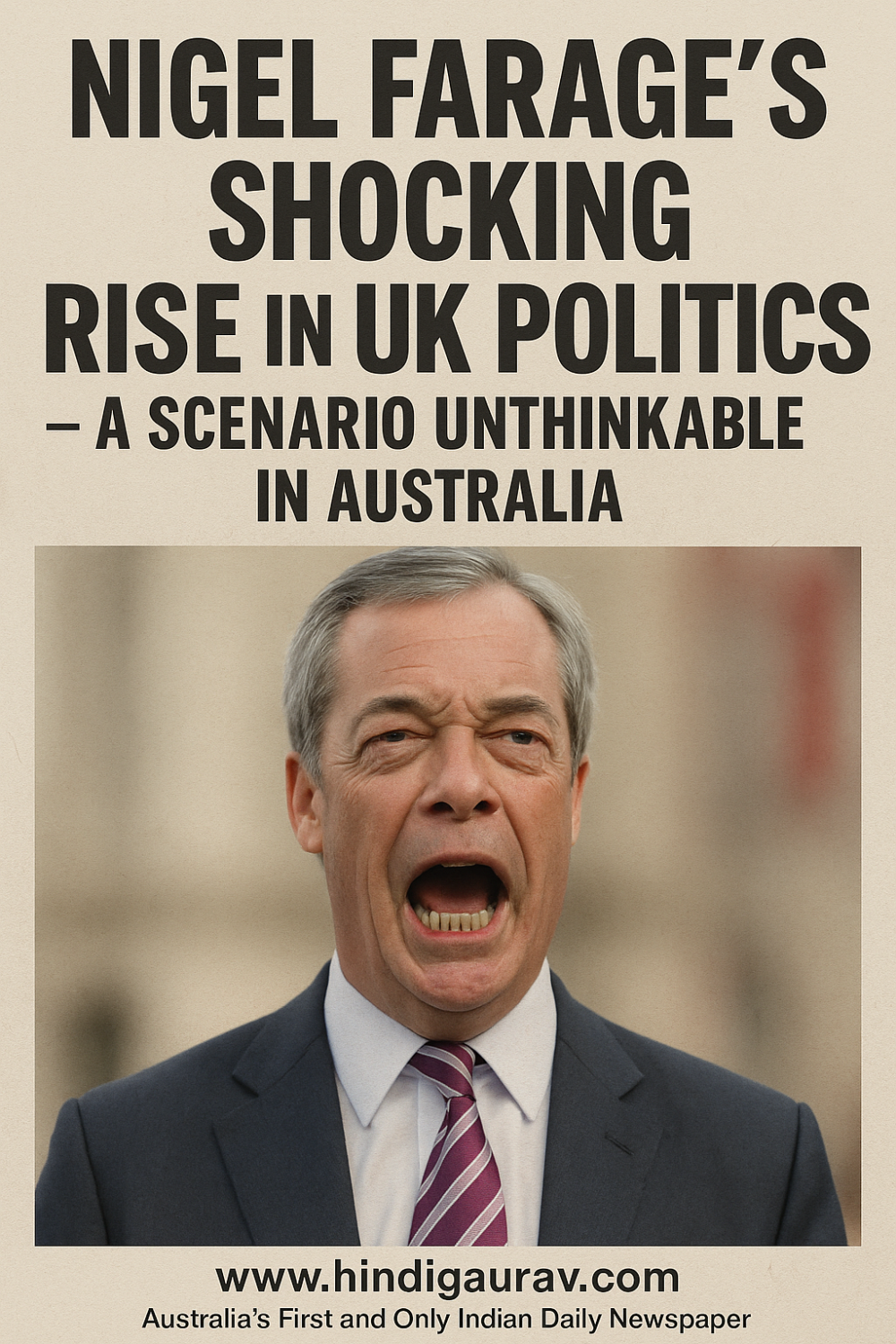 ब्रिटेन की राजनीति में निगेल फराज की चौंकाने वाली बढ़त – ऑस्ट्रेलिया में असंभव!