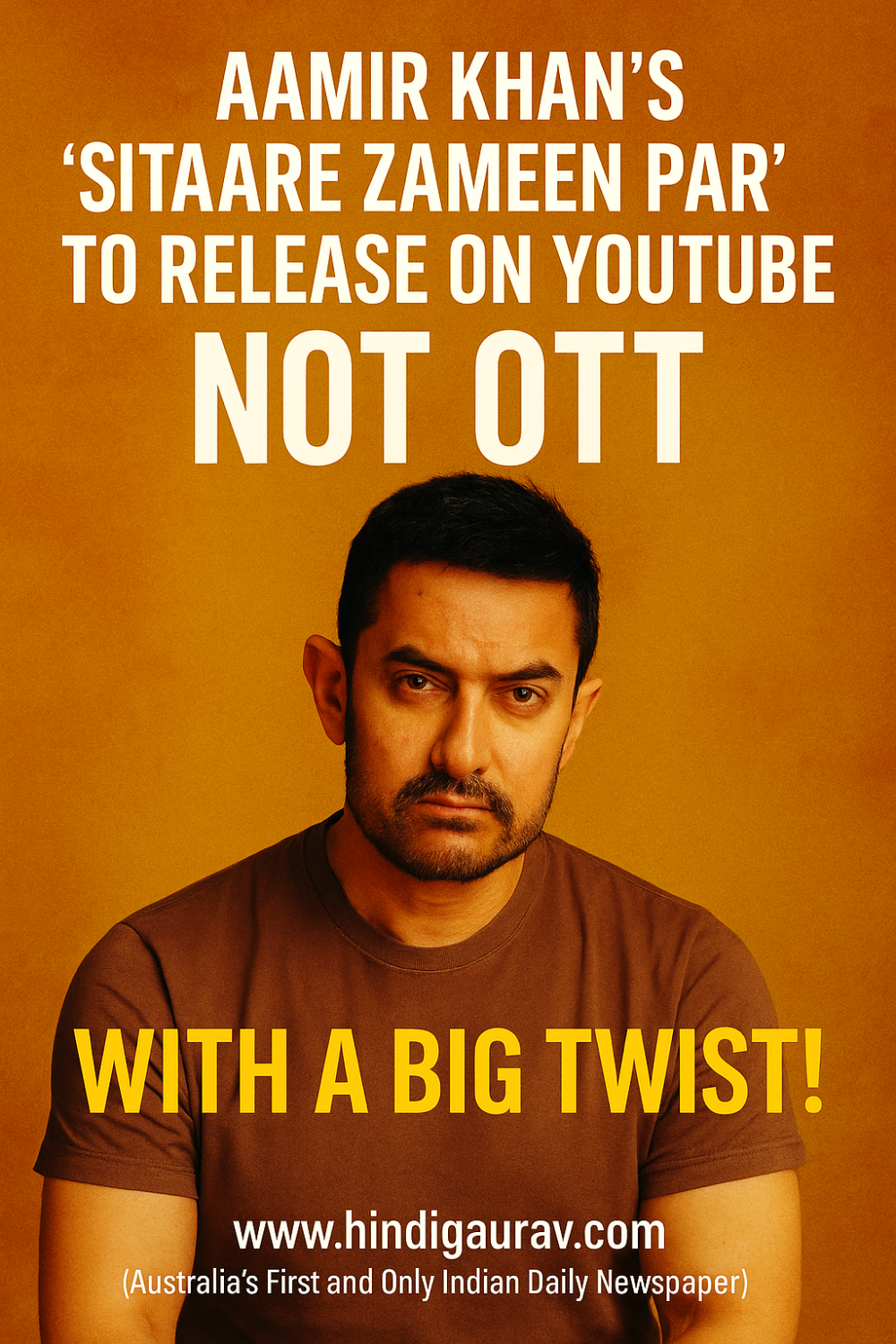 आमिर खान की 'सितारे ज़मीन पर' अब यूट्यूब पर होगी रिलीज, ओटीटी को दी मात – साथ में है एक बड़ा ट्विस्ट!