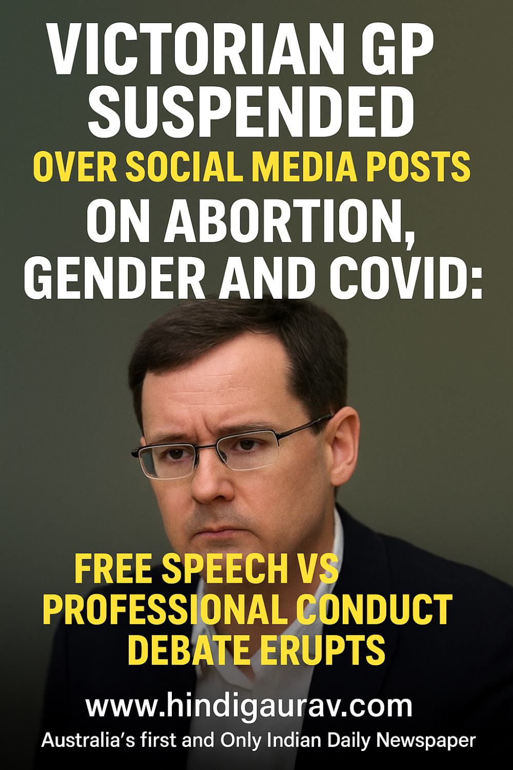 डॉ. जेरेथ कॉक को सोशल मीडिया पोस्ट्स पर निलंबित किया गया, धार्मिक स्वतंत्रता बनाम पेशेवर आचरण पर बहस तेज