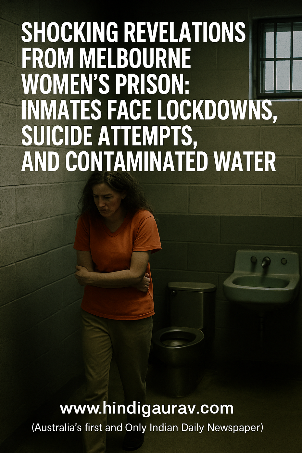 मेलबर्न की महिला जेल में चौंकाने वाले खुलासे: बंदियों पर मानसिक यातना, आत्महत्या की कोशिशें और ‘हरी पानी’ की समस्या