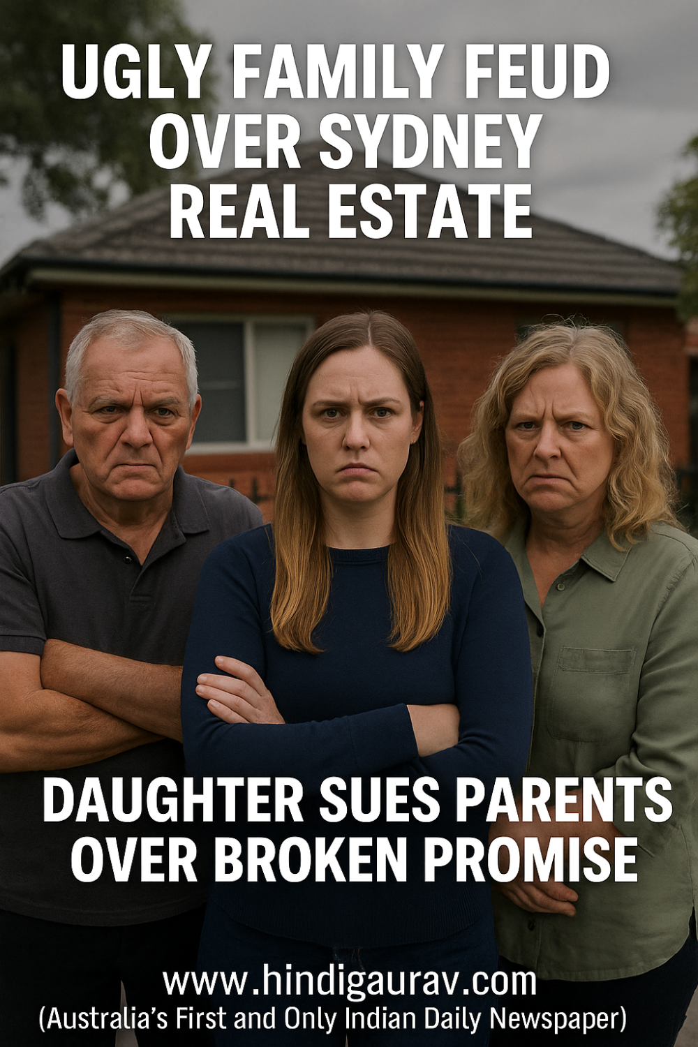 सिडनी के रियल एस्टेट बिजनेस को लेकर परिवार में घमासान, बेटी ने माता-पिता पर किया मुकदमा