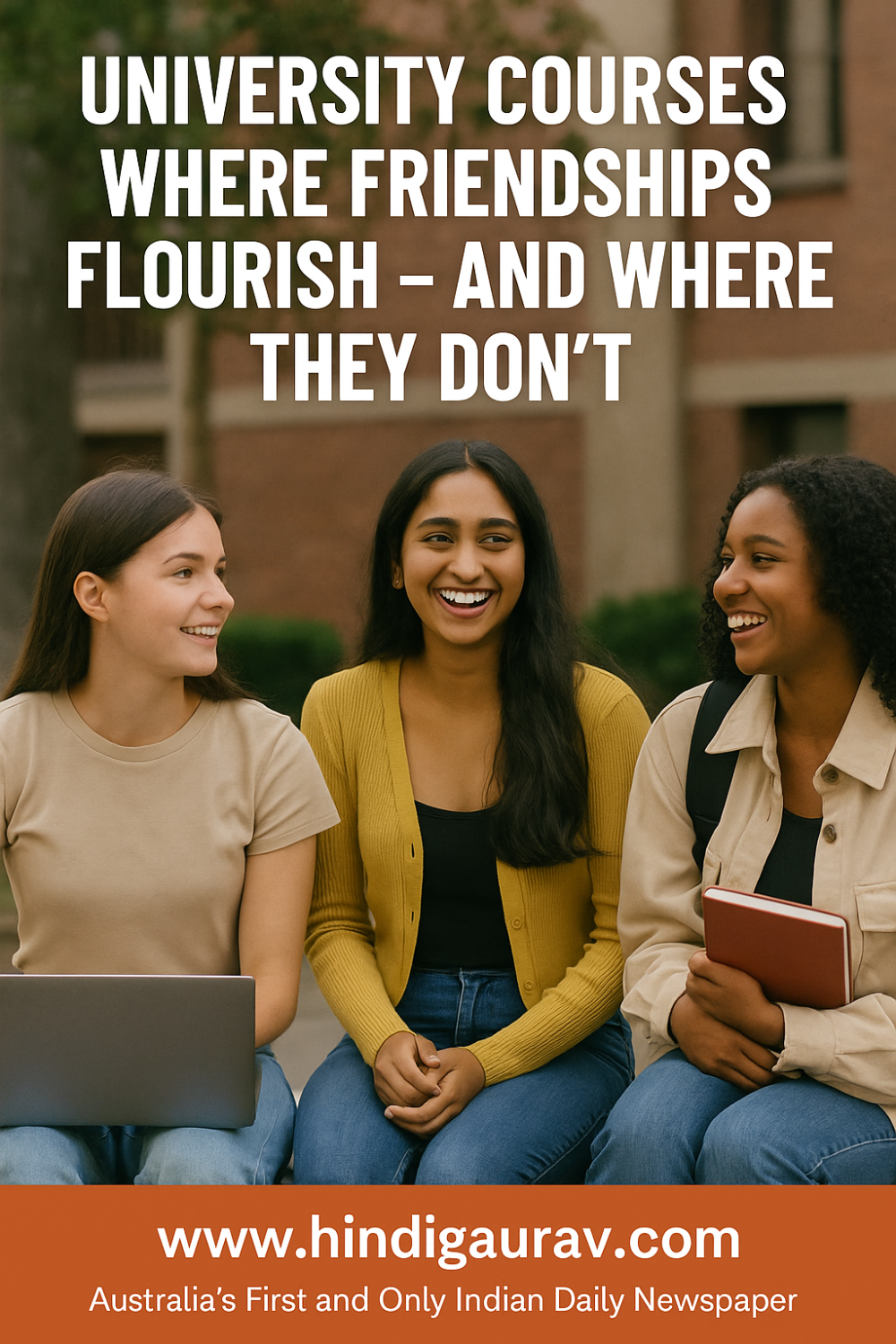विश्वविद्यालयों में दोस्ती की तस्वीर: किन पाठ्यक्रमों में बनते हैं दोस्त, और किनमें नहीं?