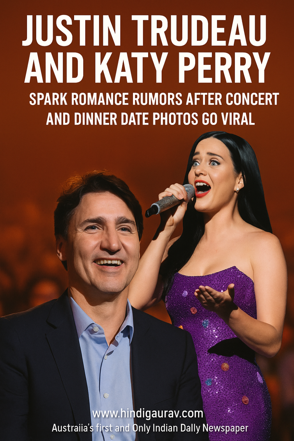 जस्टिन ट्रूडो और कैटी पेरी की नजदीकियां बढ़ीं, कॉन्सर्ट की तस्वीरें वायरल