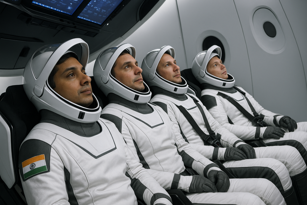 शुभांशु शुक्ला का ‘मिशन स्पेस’ सफल, इंटरनेशनल स्पेस स्टेशन में एंट्री पूरी, अब 14 दिन यहीं रहेंगे चारों अंतरिक्ष यात्री