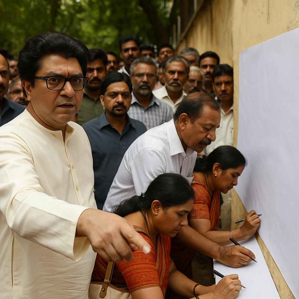 हिंदी थोपे जाने का आरोप: महाराष्ट्र में भाषा नीति पर गरमाई सियासत, मनसे ने दी सड़कों पर उतरने की चेतावनी