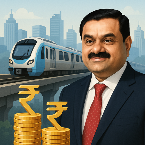 Gautam Adani Pays Staggering ₹74,945 Crore in Taxes – Equivalent to Entire Cost of Mumbai Metro Project