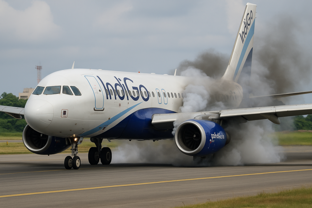 चेन्नई से मदुरै जा रही इंडिगो फ्लाइट में तकनीकी खराबी, 68 यात्रियों को लेकर वापस लौटा विमान
