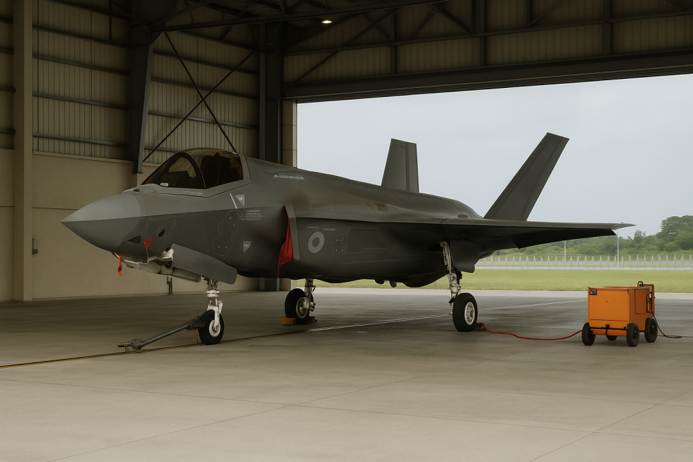 ब्रिटिश F-35B फाइटर जेट अभी भी केरल में फंसा, ब्रिटिश उच्चायोग ने दी तकनीकी खामी की जानकारी