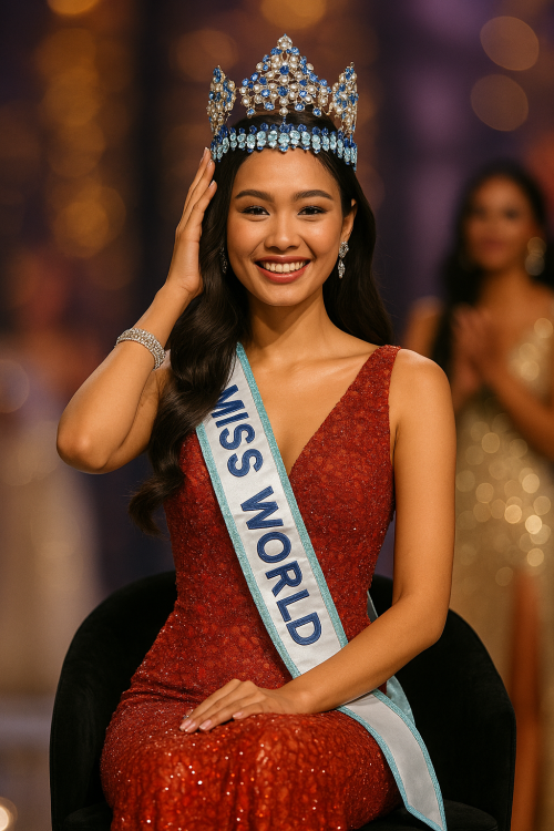 Opal Suchata Chuangsri from Thailand Crowned Miss World 2025 at Grand Finale in Hyderabad