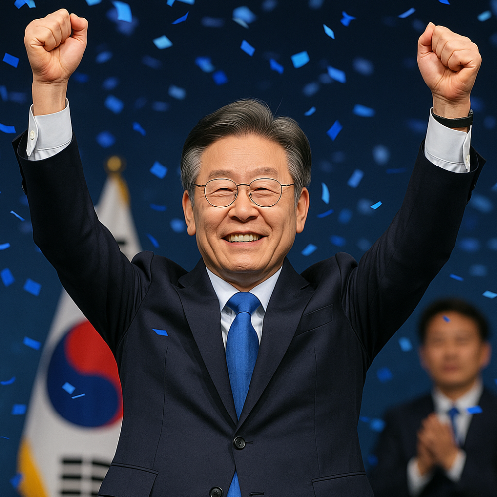 Lee Jae-myung Elected South Korea’s New President Amid Dramatic Political Turnaround