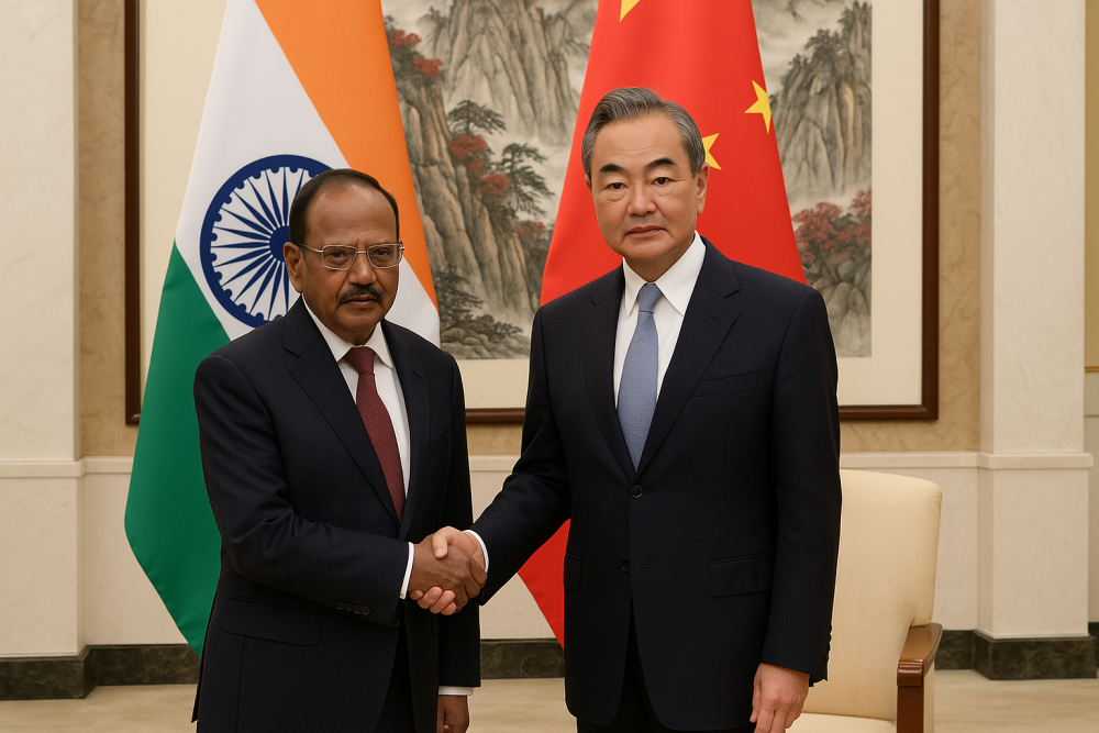 एनएसए अजीत डोभाल की बीजिंग यात्रा: चीनी विदेश मंत्री वांग यी से मुलाकात, आतंकवाद और द्विपक्षीय संबंधों पर चर्चा