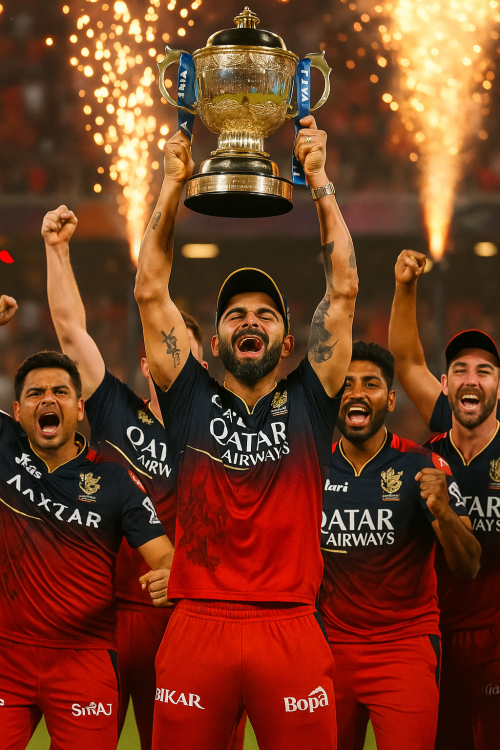 RCB Crowned IPL Champions for the First Time in Historic 2025 Final
