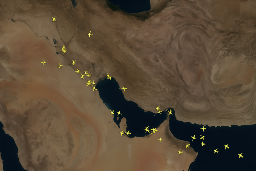 ईरान के हमले के बाद खाड़ी देशों ने बंद किया अपना एयरस्पेस, क्षेत्रीय तनाव गहराया
