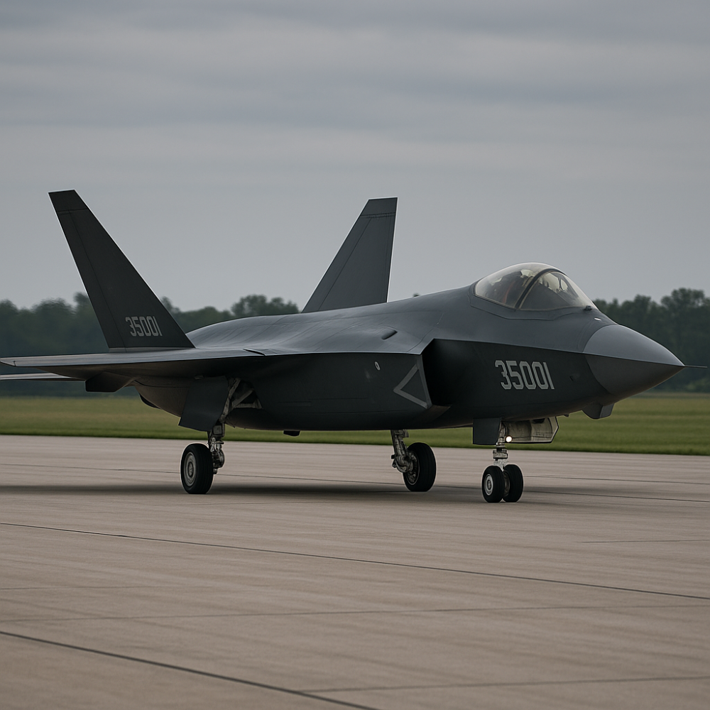 चीन की J-35A स्टील्थ फाइटर जेट की वैश्विक बिक्री की तैयारी – भारत के लिए नई सुरक्षा चुनौती