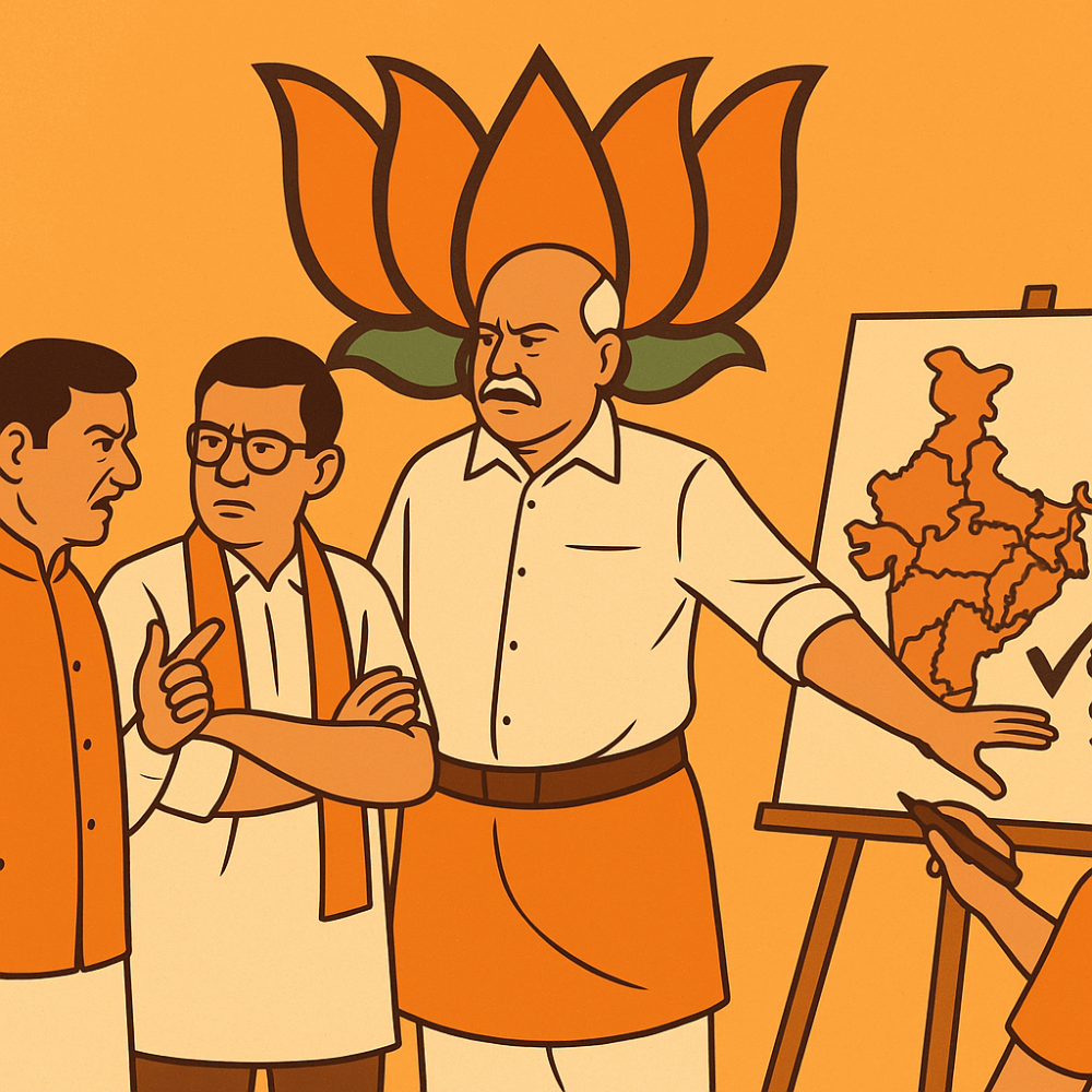 नए राष्ट्रीय अध्यक्ष को लेकर बीजेपी आलाकमान और संघ के बीच फंसा पेच, कई राज्यों में बदलेगा नेतृत्व