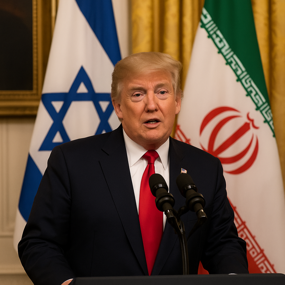 अमेरिकी राष्ट्रपति डोनाल्ड ट्रंप ने की बड़ी घोषणा — ईरान और इजरायल के बीच 12 दिन का युद्ध खत्म, पूर्ण युद्धविराम का ऐलान