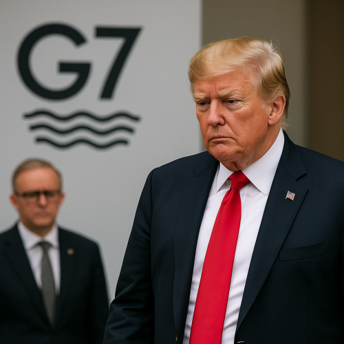 G7 समिट में ट्रंप का झटका, अल्बनीज़ से मुलाकात से पहले ही निकल गए