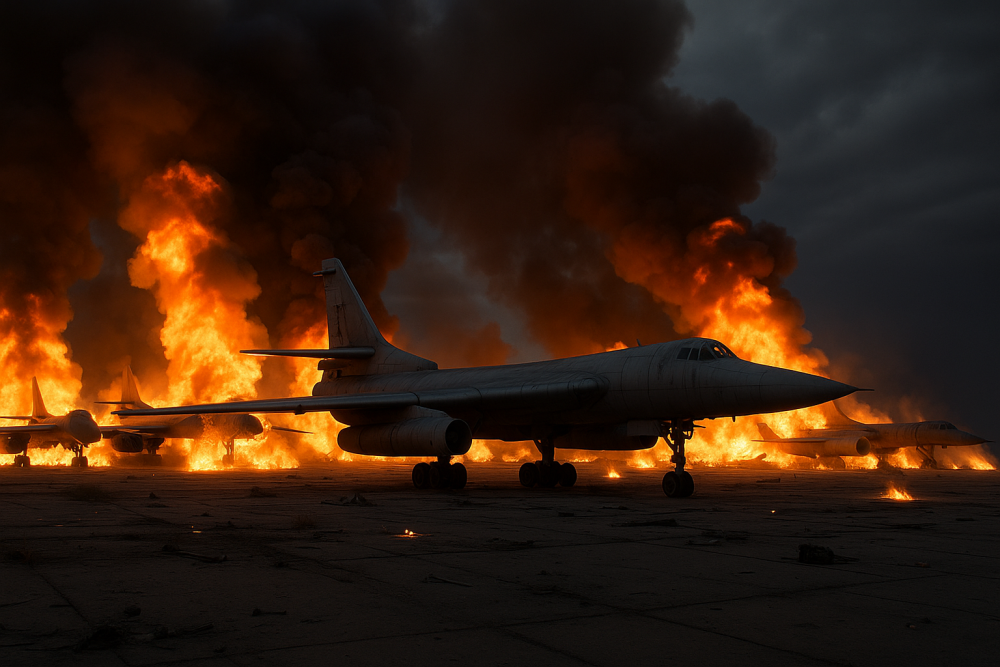 Ukraine Strikes Deep Inside Russia, Damages Dozens of Bomber Jets in Massive Drone Attack