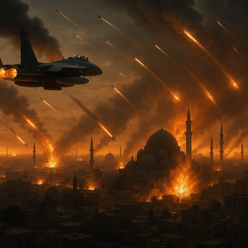 अमेरिका-ईरान तनाव चरम पर: परमाणु ठिकानों पर हमले के बाद ईरान का इजरायल पर जवाबी हमला, 10 शहरों में मिसाइलों की बारिश