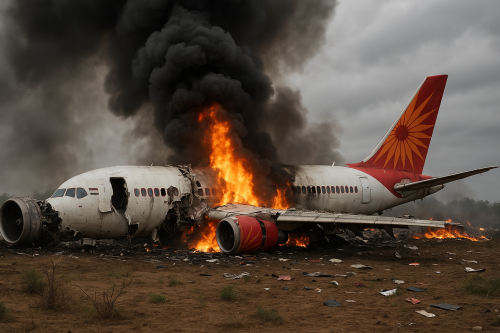 No Hope of Survivors,' Says Police Commissioner – 242 Onboard Air India Flight