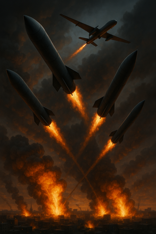 Russia Retaliates with Fierce Missile and Drone Assault on Ukraine Following 'Operation Spider Web'