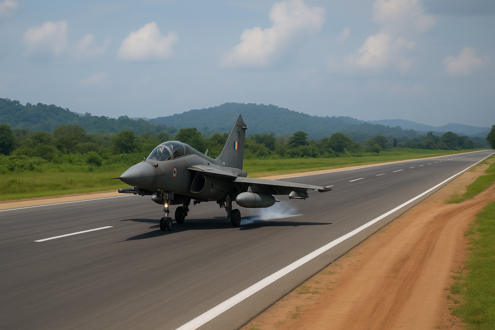 असम में बनी नॉर्थ ईस्ट की पहली इमरजेंसी एयर स्ट्रिप, IAF की ताकत में इज़ाफा