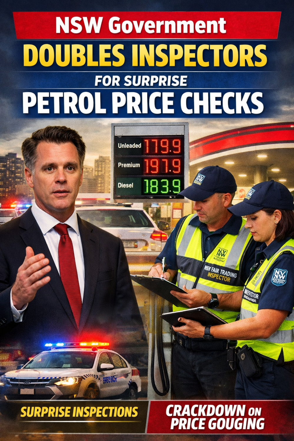 एनएसडब्ल्यू में पेट्रोल पंपों पर सख्त निगरानी, अचानक जांच के लिए निरीक्षकों की संख्या दोगुनी