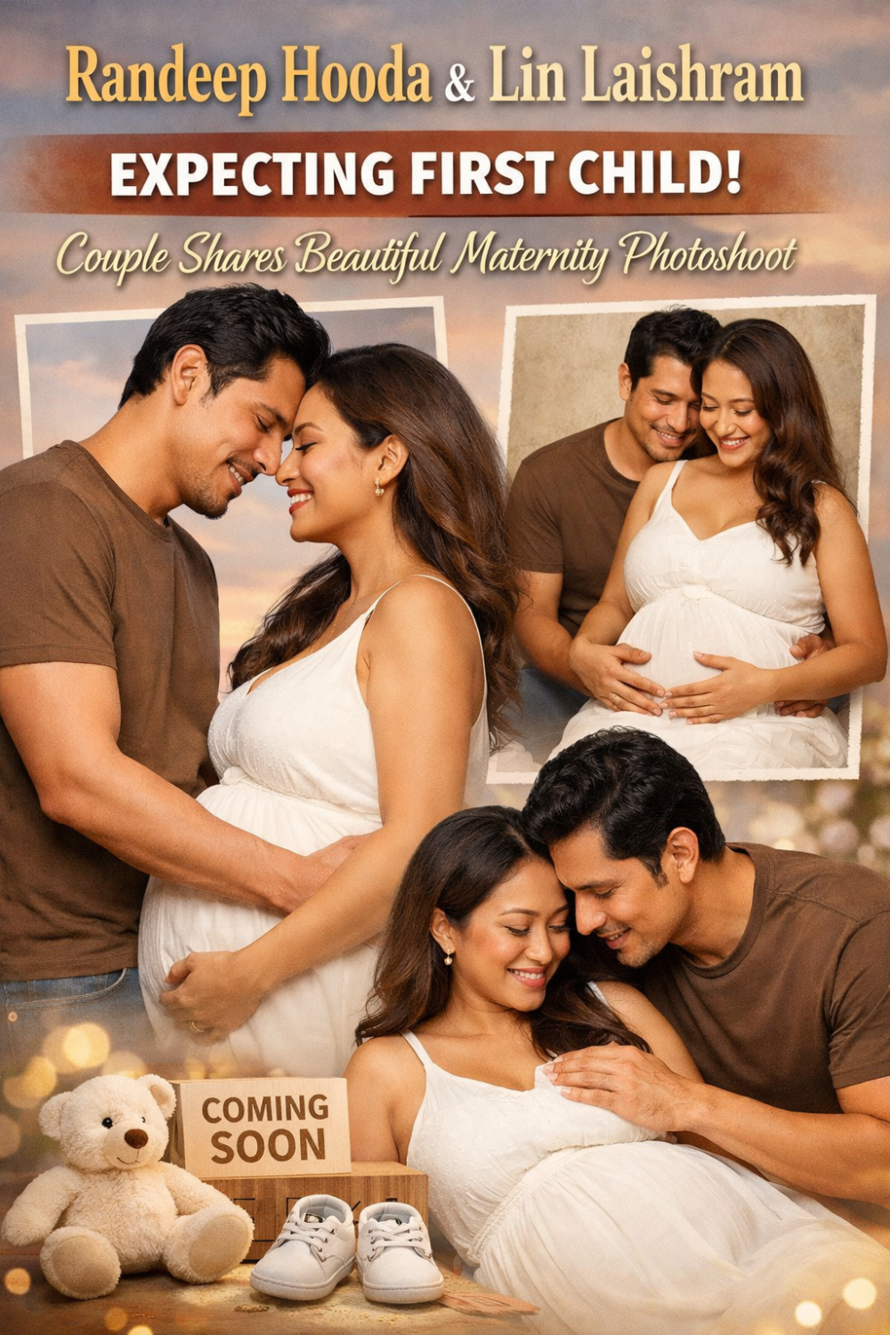 रणदीप हुड्डा और लिन लैशराम जल्द बनने वाले हैं माता-पिता, कपल ने शेयर किया खूबसूरत मैटरनिटी फोटोशूट