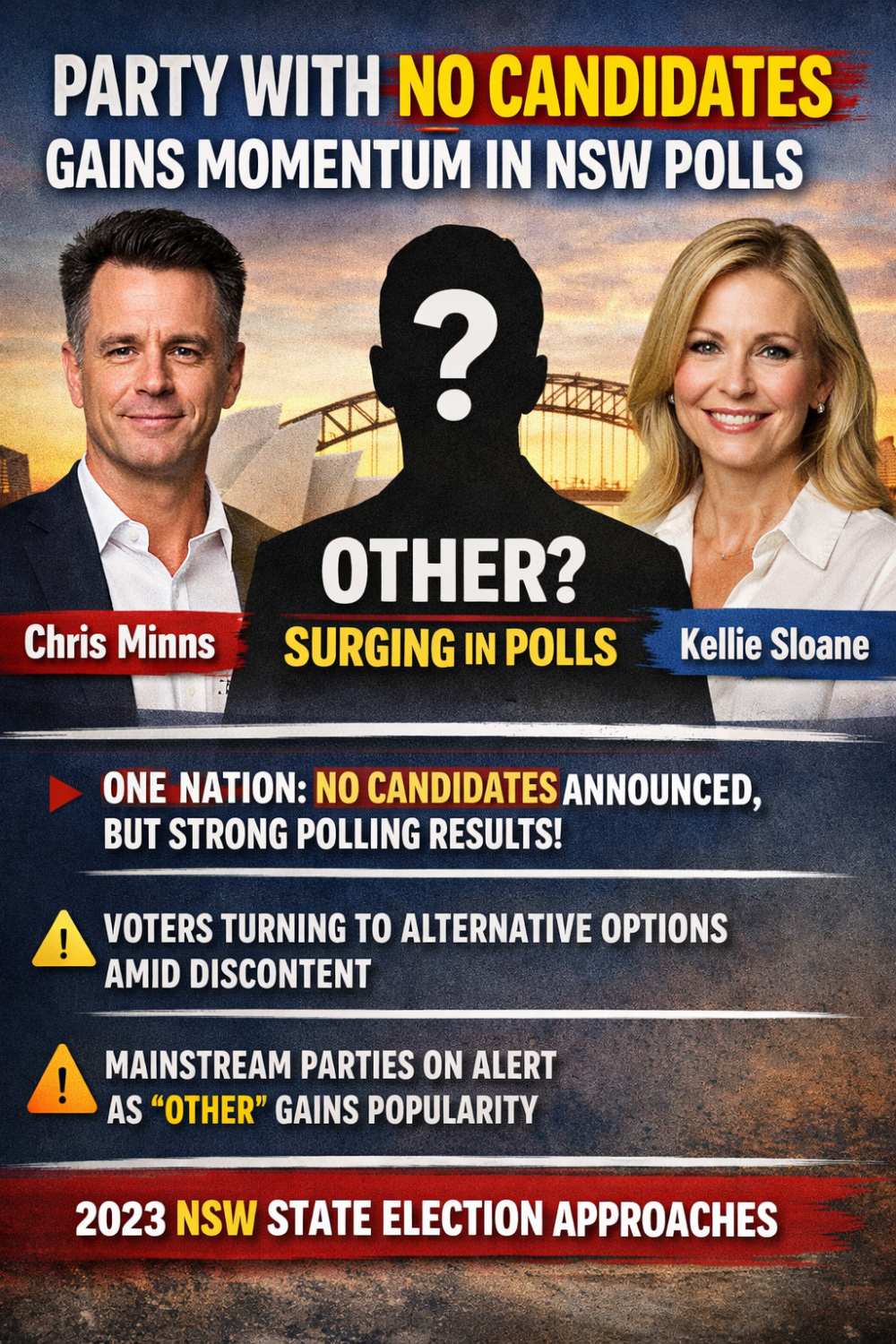 बिना उम्मीदवारों के भी बढ़ रही लोकप्रियता—NSW राजनीति में ‘अन्य’ विकल्प का उभार