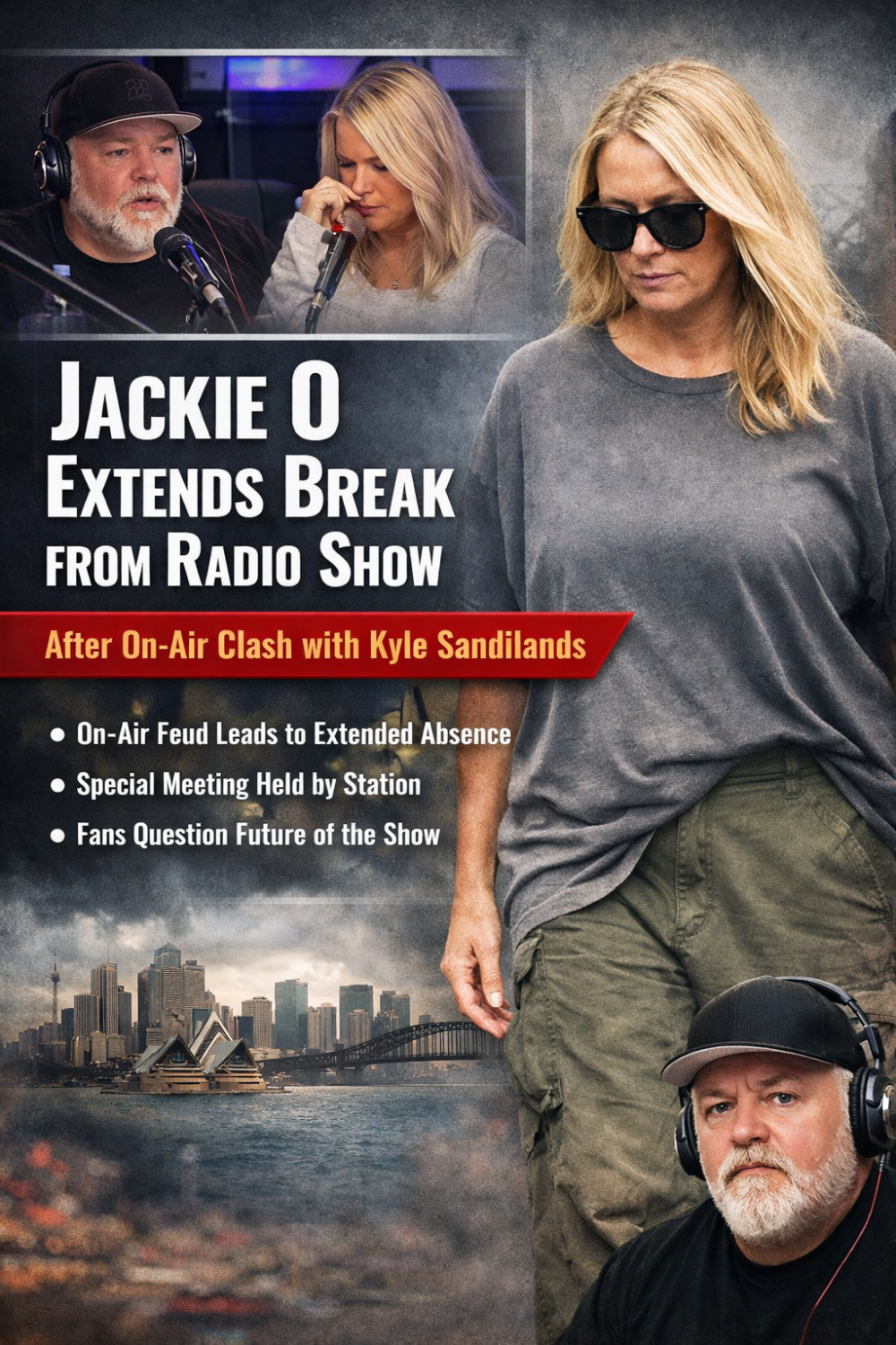 ऑन-एयर विवाद के बाद जैकी ‘ओ’ ने बढ़ाई छुट्टी, रेडियो शो से एक और हफ्ते दूर