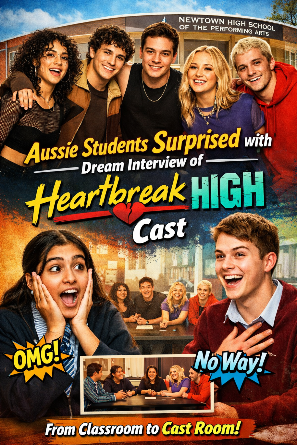 ऑस्ट्रेलियाई स्कूल के छात्रों को मिला सरप्राइज़, ‘Heartbreak High’ के कलाकारों से हुई खास मुलाकात