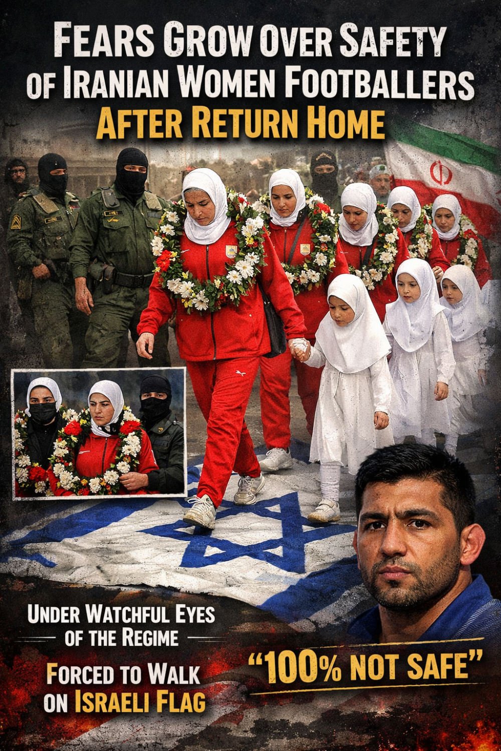 ईरानी महिला फुटबॉलरों की वापसी पर बढ़ी चिंता, सुरक्षा को लेकर उठे सवाल