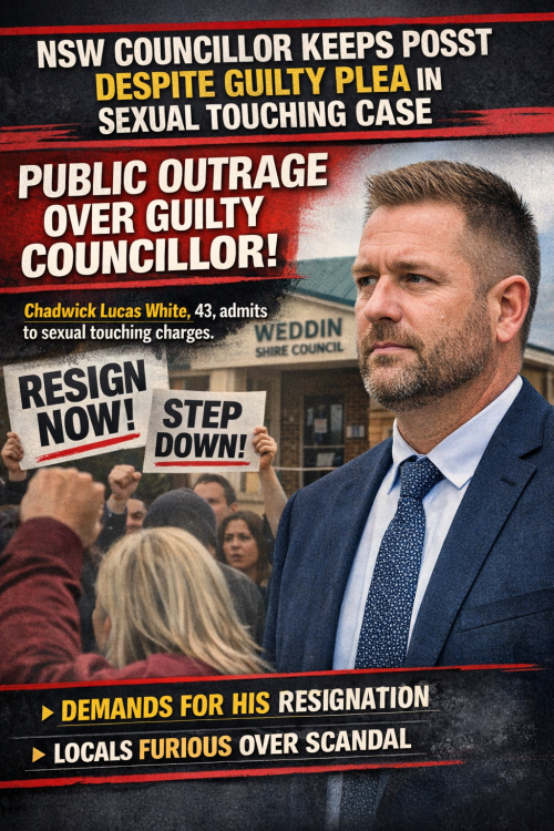 दोष स्वीकारने के बावजूद NSW के पार्षद पद पर बरकरार, स्थानीय लोगों में नाराज़गी