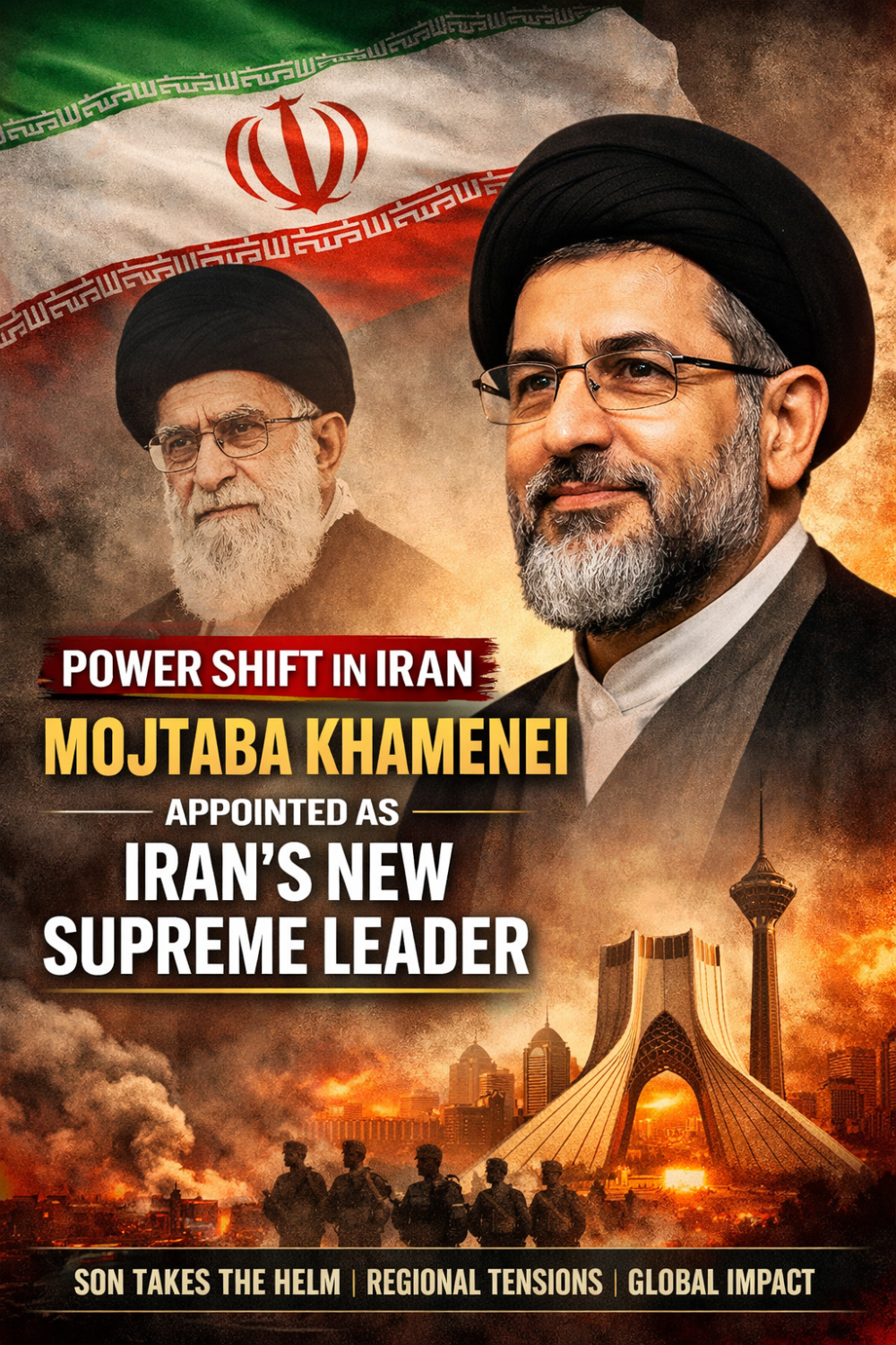 ईरान में सत्ता परिवर्तन: मोजतबा खामेनेई बने नए सुप्रीम लीडर
