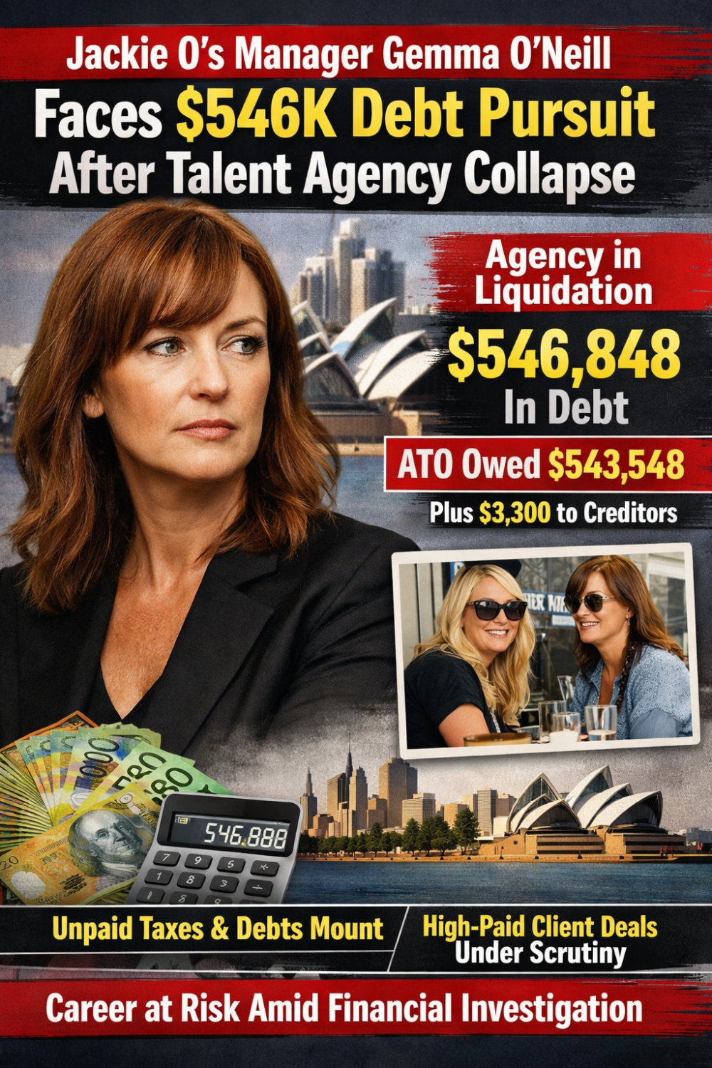 जैकी ओ की मैनेजर जेम्मा ओ’नील पर $5.46 लाख के कर्ज का मामला, एजेंसी बंद होने के बाद जांच तेज