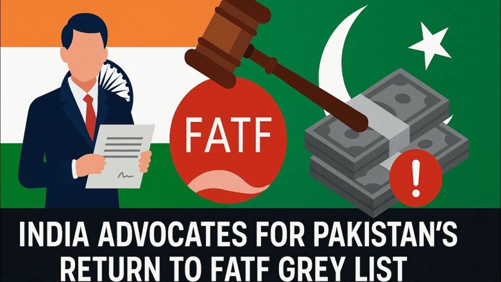 India Launches Global Campaign to Put Pakistan Back on FATF Grey List