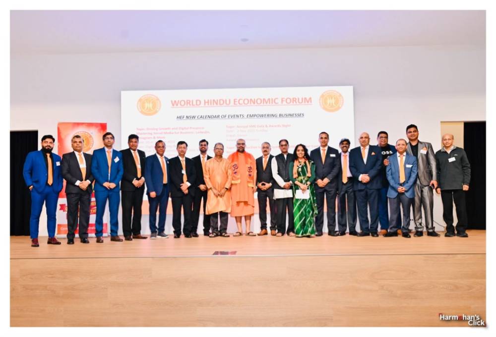 Hindu Economic Forum Sydney 2025 Ignites Global Hindu Business Vision