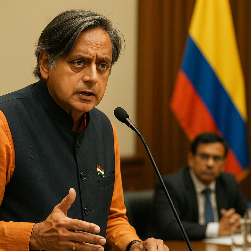 India Secures Diplomatic Win as Colombia Alters Stance, Backs India on Terrorism Post Tharoor’s Objection