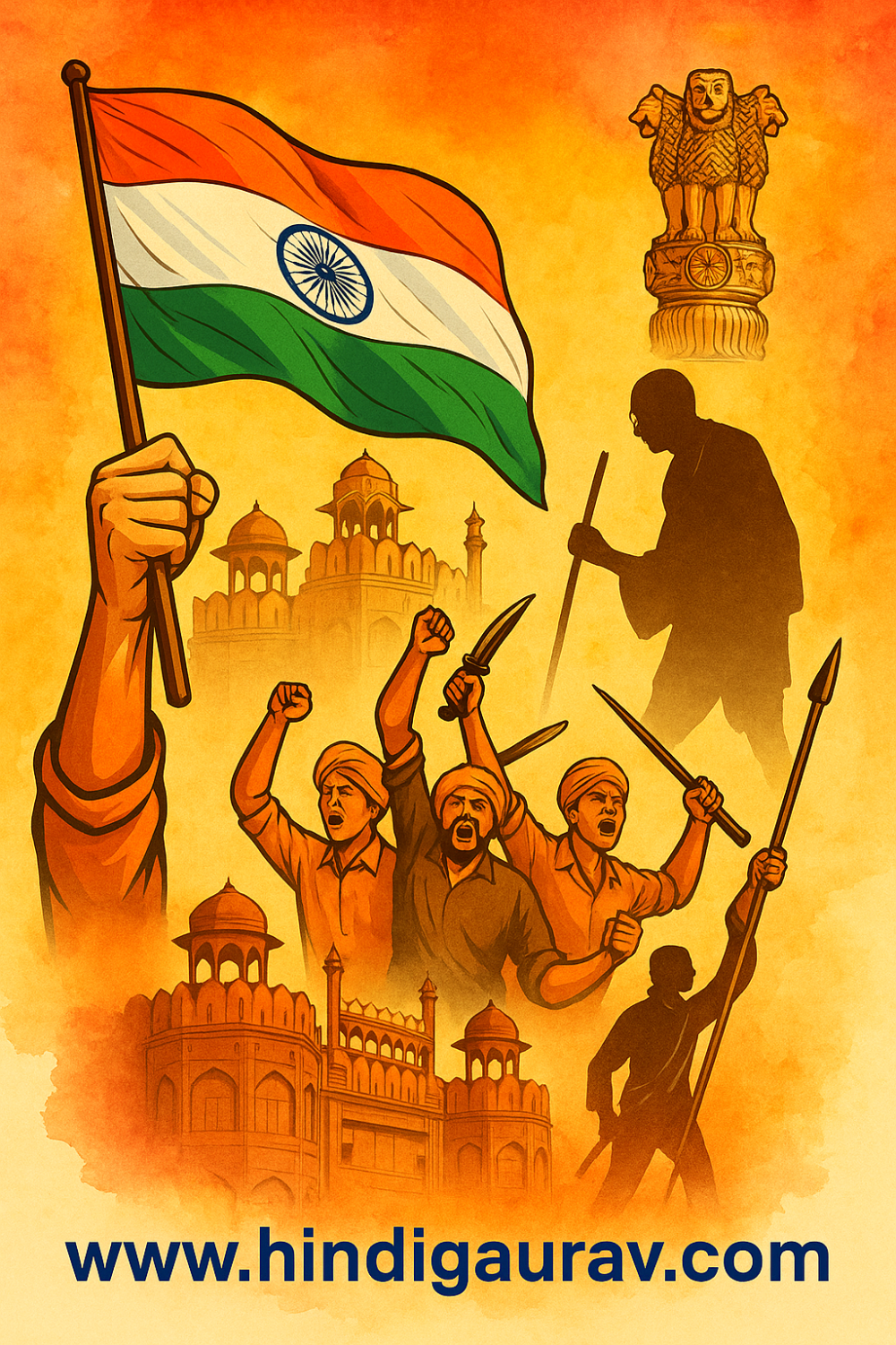 ऐसा इतिहास गढ़ा गया मानो आज़ादी की लड़ाई सिर्फ एक दल ने लड़ी: राजनाथ सिंह