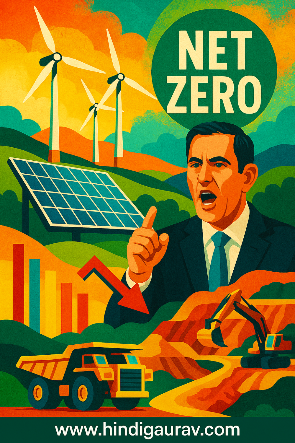 नेट ज़ीरो छोड़ने से अरबों का निवेश जोखिम में: चॉल्मर्स का बड़ा बयान