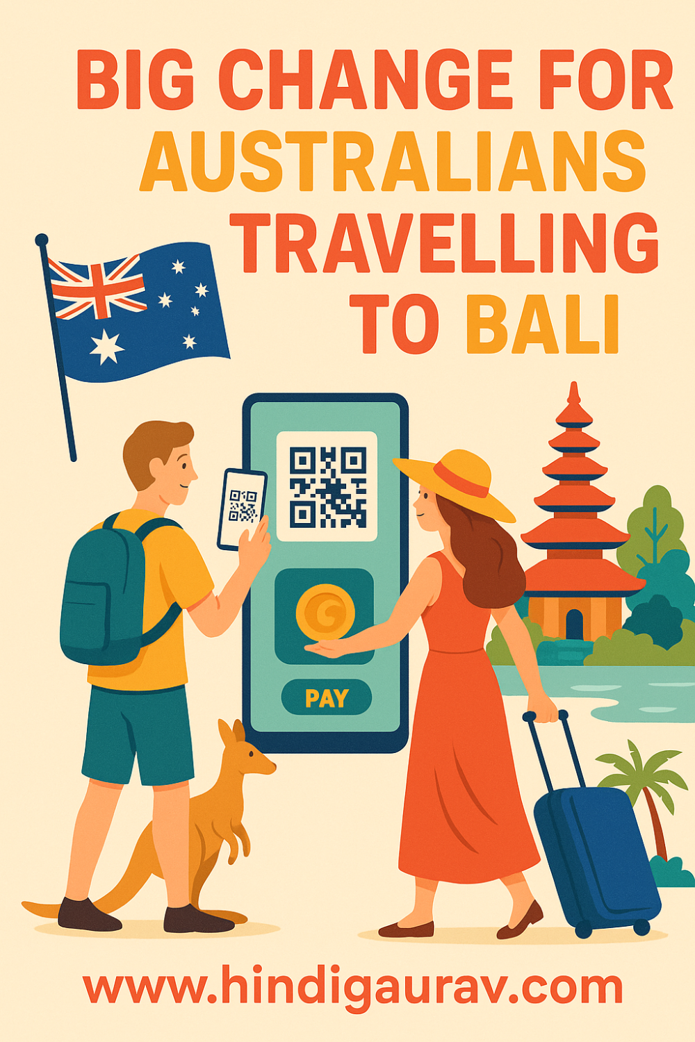 बाली जाने वाले ऑस्ट्रेलियाई पर्यटकों के लिए बड़ा बदलाव