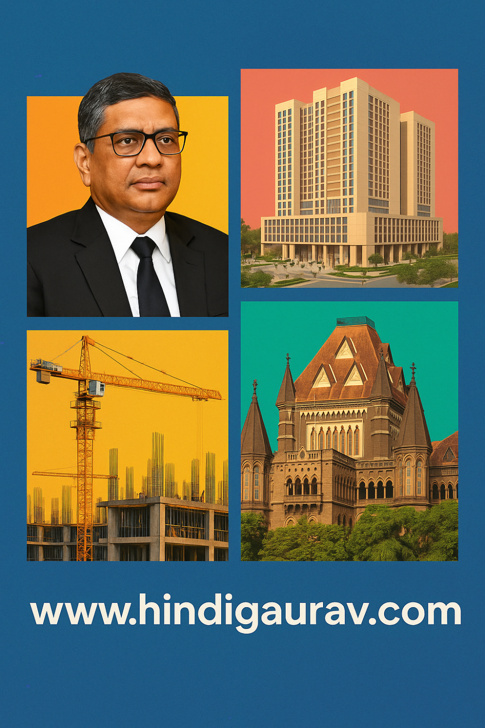 “न्याय का मंदिर है, 7-स्टार होटल नहीं” — मुंबई हाईकोर्ट की नई इमारत पर बोले CJI गवई