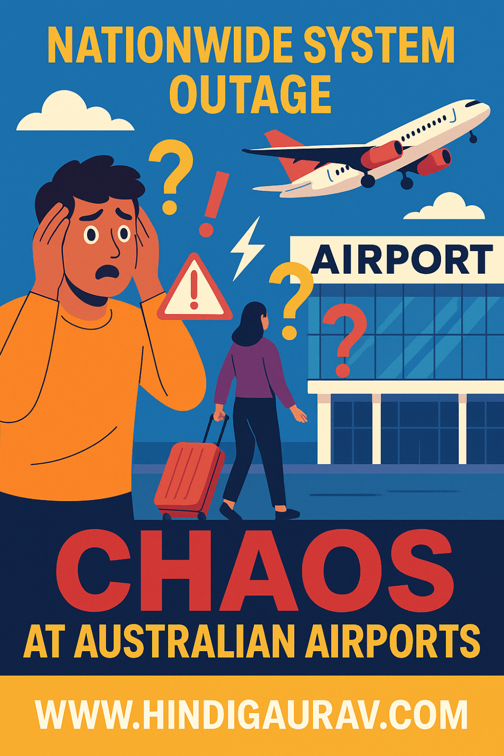 देशभर के एयरपोर्ट्स पर अफरा-तफरी, ऑस्ट्रेलिया में आव्रजन प्रणाली ठप; दोपहर तक स्थिति सामान्य